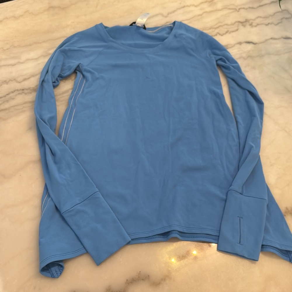 Ivivva Size 10 Girls Lululemon Top Blue